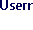 Section of the full screen showing the username field